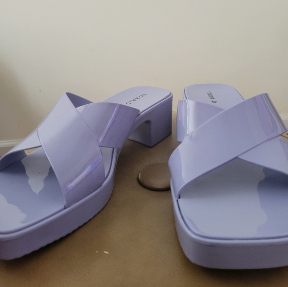 torrid Shoes - Periwinkle Heels